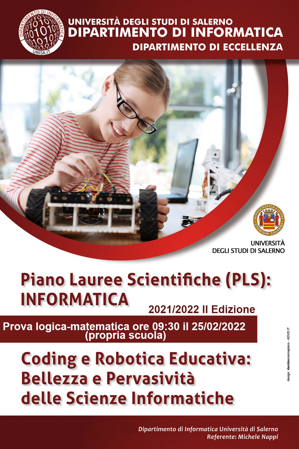 Progetto PLS (Piano Lauree Scientifiche) anno 2021/22
