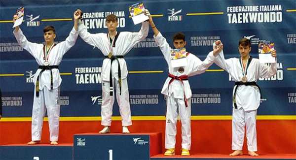 Taekwondo, Angelo Longobardi neo campione italiano. Il trionfo a Genova